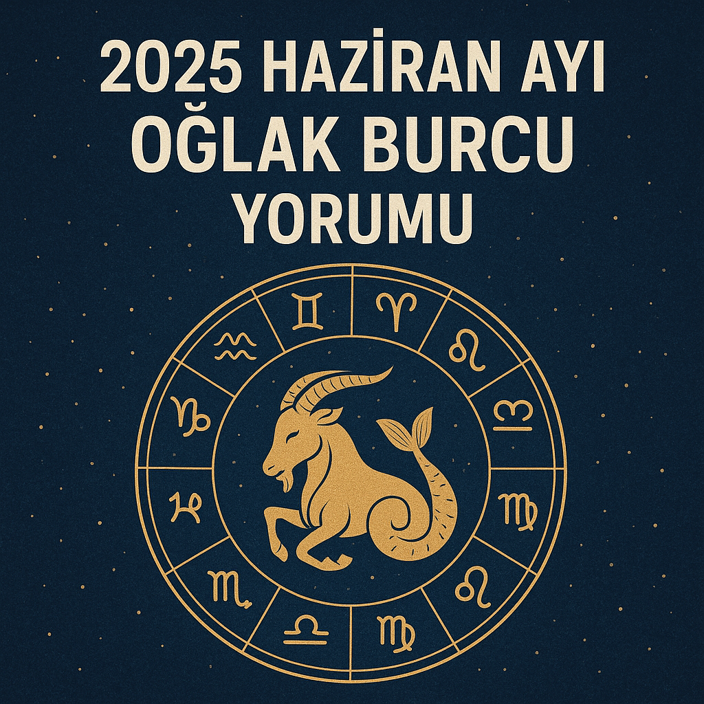 2025 Haziran Ayı Oğlak Burcu Yorumu