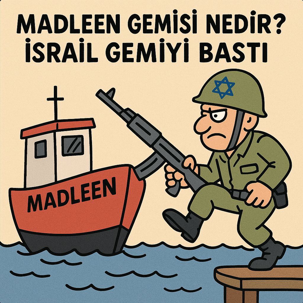 Madleen Gemisi Nedir ? İsrail Gemiyi Bastı