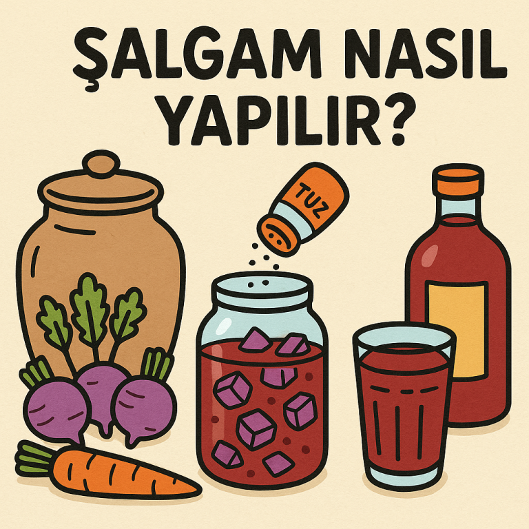 Şalgam Nasıl Yapılır